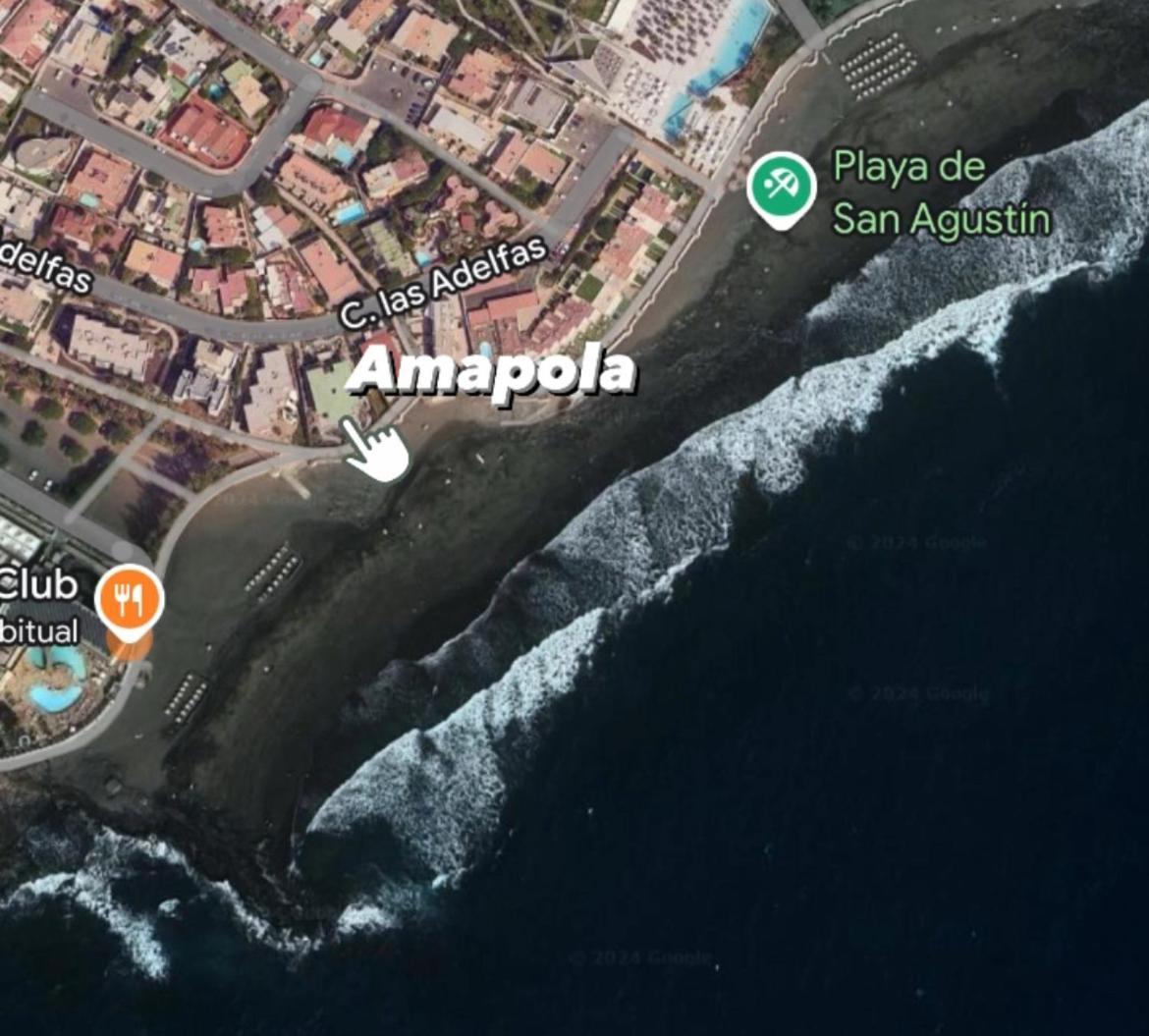 Апартаменты Amapola Ocean - Recien Reformado, Frente Al Mar Сан-Августин Экстерьер фото